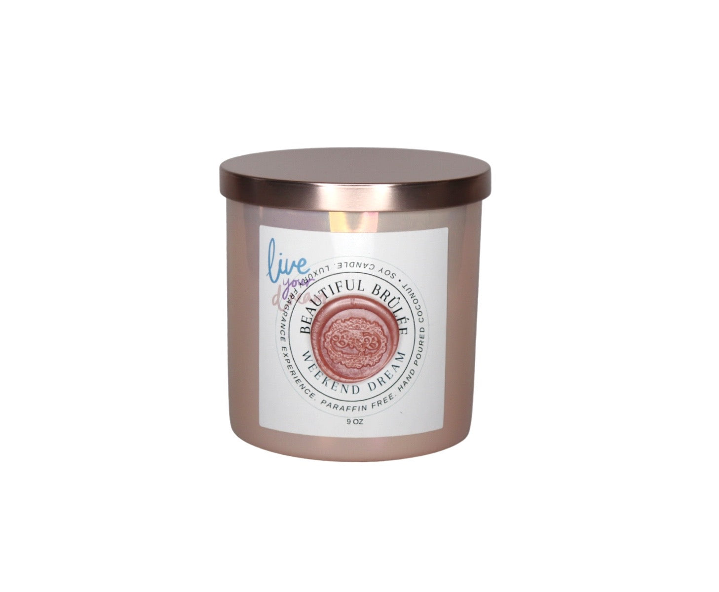 "WEEKEND DREAM" LUXURY SCENTED CANDLE
