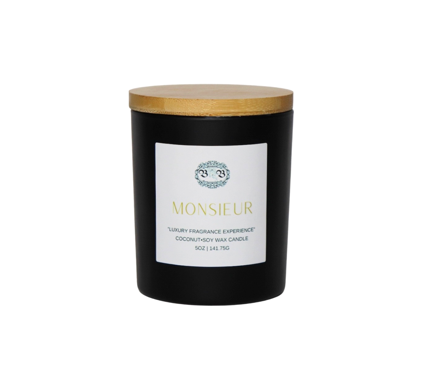"MONSIEUR" LUXURY SCENTED TRAVEL CANDLE
