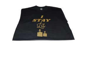 BEAUTIFUL BRÛLÉE "I Stay Lit" T-Shirt