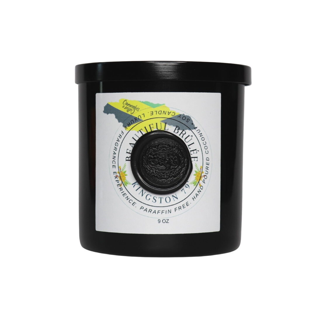 " KINGSTON 79' " CANNABIS AND CULTURE LUXURY SCENTED CANDLE